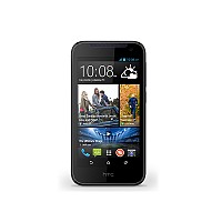 HTC Desire 310 Black Front pictures