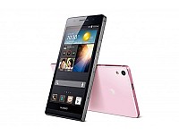 Huawei Ascend P6 Pink Front,Back And Side pictures