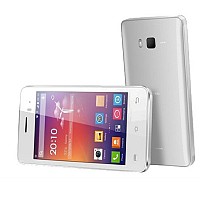 Lava Iris 406Q White Front And Side pictures