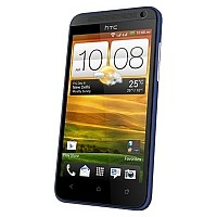 HTC Desire 501 Dual Sim Blue Front And Side pictures