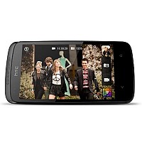 HTC Desire 500 Black Front pictures