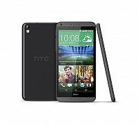HTC Desire 816 Black Front,Back And Side pictures