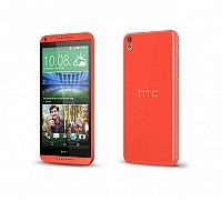 HTC Desire 816 Red Front,Back And Side pictures