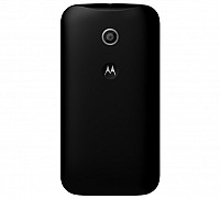 Motorola Moto E Black Back pictures