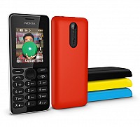 Nokia Asha 108 Front,Back And Side pictures