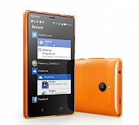 Nokia X2 Dual SIM Bright Orange Front,Back And Side pictures