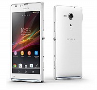 Sony Xperia SP White Front,Back And Side pictures