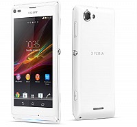 Sony Xperia L White Front,Back And Side pictures
