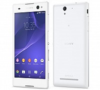 Sony Xperia C3 Dual White Front,Back And Side pictures