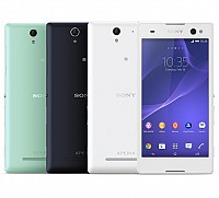 Sony Xperia C3 Dual White Front And Back pictures