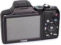 Canon PowerShot SX170 IS Back And Side pictures