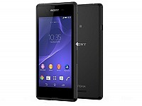 Sony Xperia E3 Black Front,Back And Side pictures