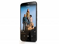 Alcatel One Touch Hero 2 Dark Gray Front And Side pictures