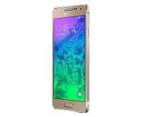 Samsung Galaxy Alpha Gold Front pictures