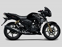 TVS RTR 180 Black pictures