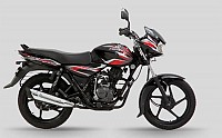 Bajaj Discover 100 Midnight Black  Red pictures