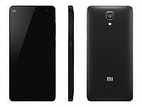 Xiaomi Mi4 Black Front,Back And Side pictures