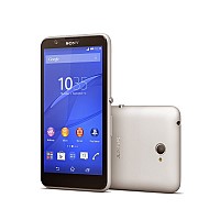 Sony Xperia E4 White Front,Back And Side pictures