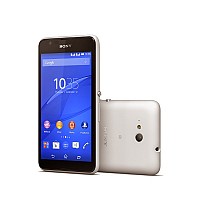 Sony Xperia E4g White Front,Back And Side pictures