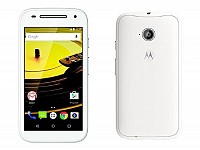 Motorola Moto E (2nd Gen) LTE White pictures Motorola Moto E (2nd Gen) LTE White Front And Back pictures