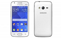 Samsung Galaxy S Duos 3-VE White Front and Back pictures