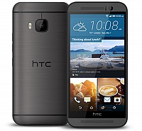 HTC One M9 Gunmetal Gray Front And Back pictures