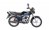 Bajaj CT 100 Ebony Black with Blue Decal pictures