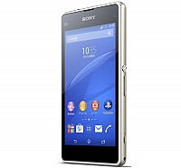 Sony Xperia J1 Compact White Front And Side pictures