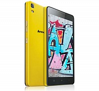 Lenovo K3 Note Yellow Front, Back And Side pictures