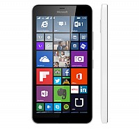 Microsoft Lumia 640 White Front And Side pictures