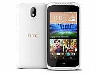 HTC Desire 326G Dual SIM White Birch Front And Back pictures
