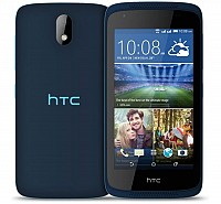 HTC Desire 326G Dual SIM Blue Front And Back pictures