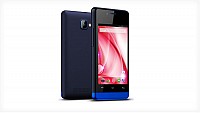 Lava Iris 370 Blue Front,Back And Side pictures