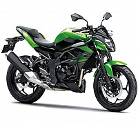 Kawasaki Z250SL Candy Lime Green pictures