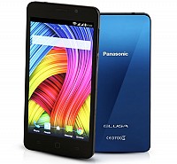 Panasonic Eluga L 4G Radiant Blue Front,Back And Side pictures