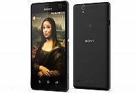 Sony Xperia C4 Dual Black Front,Back And Side pictures