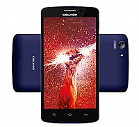 Celkon Millennia Q5K Power Blue Front And Back pictures