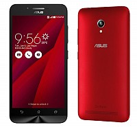 Asus ZenFone Go Red Front,Back And Side pictures