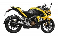 Bajaj Pulsar RS200 ABS  Yellow pictures