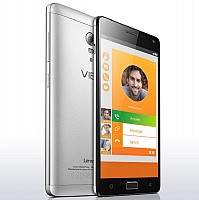 Lenovo Vibe P1 Silver Front And Back pictures