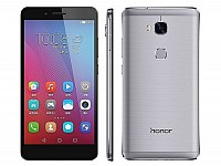 Huawei Honor 5X Grey Front,Back And Side pictures