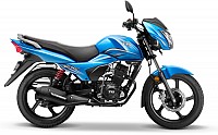 TVS Victor Drum Brake Blissful Blue pictures