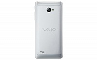 Vaio Phone Biz Silver Back pictures
