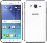 Samsung Galaxy J7 White Front and Back pictures