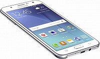 Samsung Galaxy J7 (2016) White Front and Side pictures