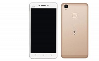 Vivo V3Max Gold Front And Back pictures