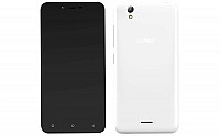 Gionee Pioneer P5 Mini White Front And Back pictures