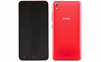 Gionee Pioneer P5 Mini Red Front And Back pictures