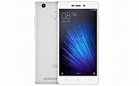 Xiaomi Redmi 3X Silver Front And Back pictures