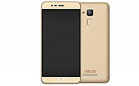 Asus Zenfone Pegasus 3 Gold Front And Back pictures